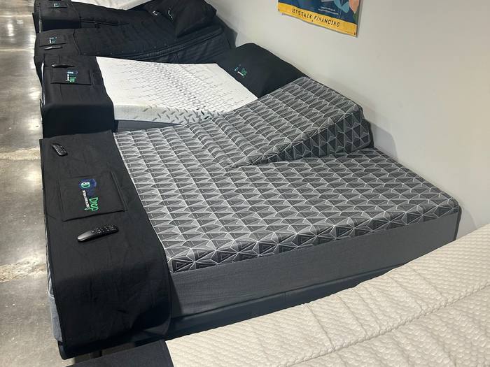 Adjustable base bundle example at BoxDrop Charleston
