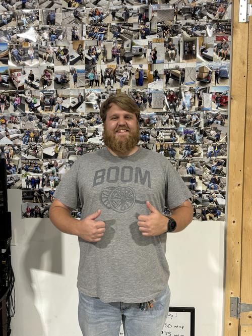 Happy BoxDrop Charleston customer