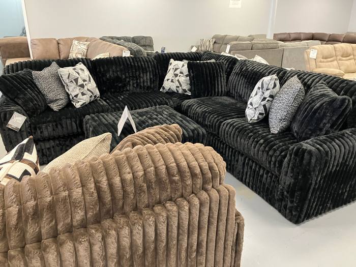 Living room furniture example at BoxDrop Charleston
