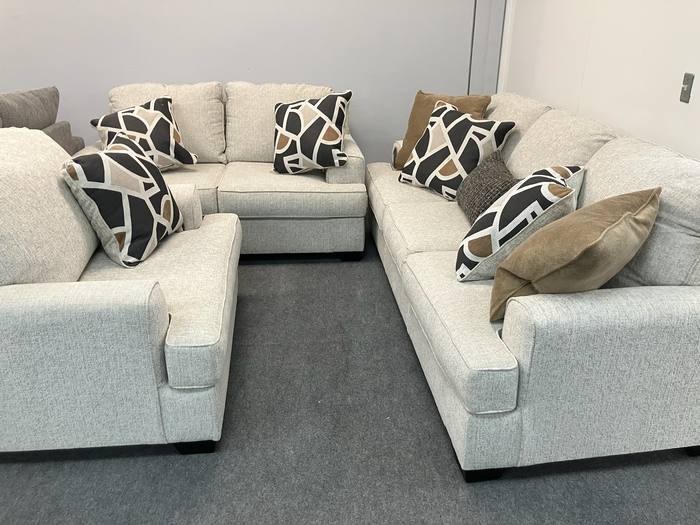 Living room furniture example at BoxDrop Charleston