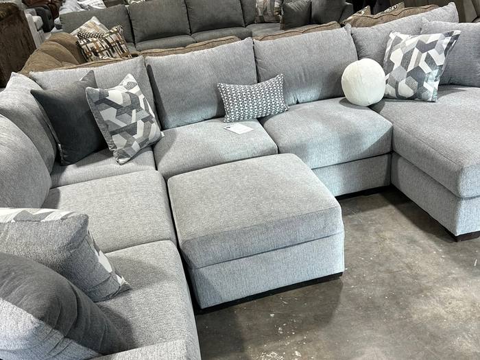 Living room furniture example at BoxDrop Charleston