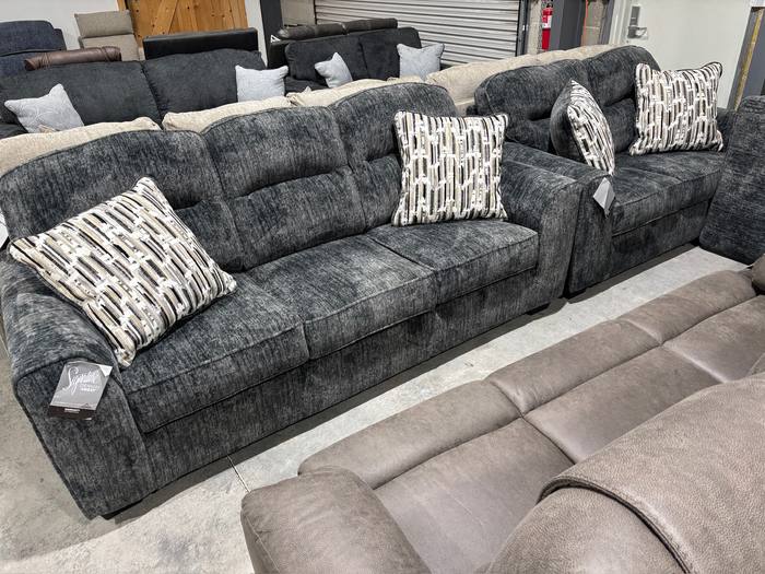 Living room furniture example at BoxDrop Charleston