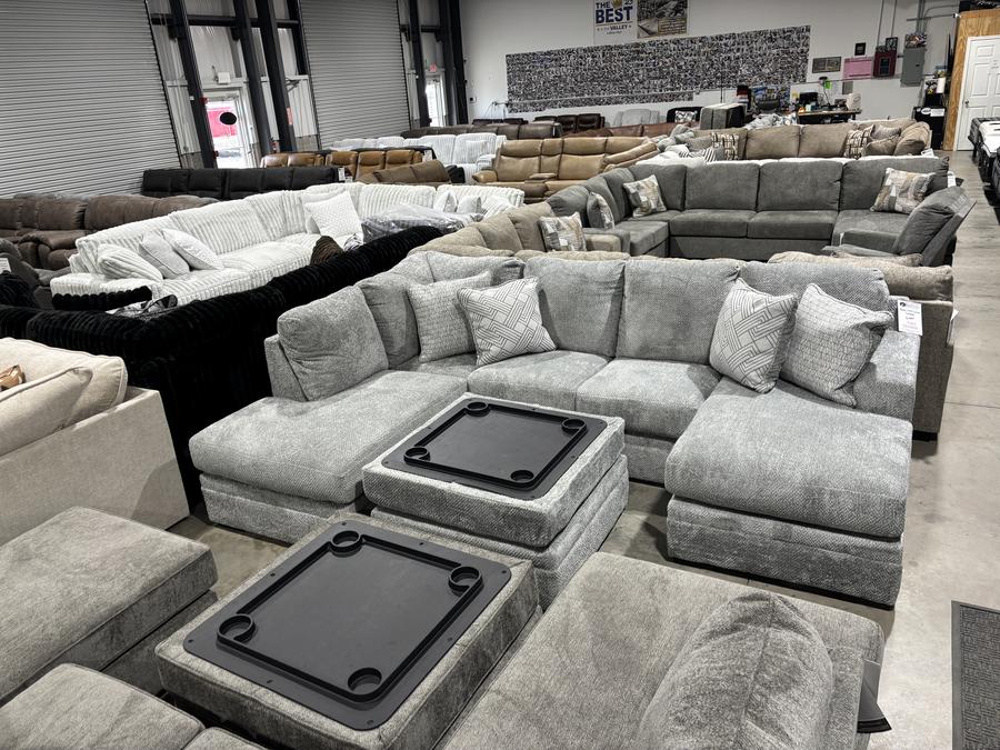 Living room furniture at BoxDrop Charleston